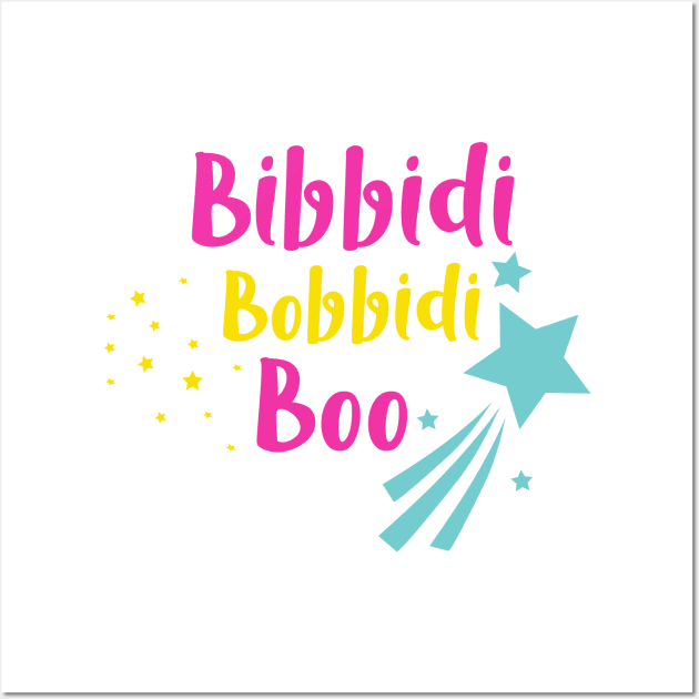 Bibbidi Bobbidi Boo, Shooting Star, Fairy Tale Wall Art by Jelena Dunčević